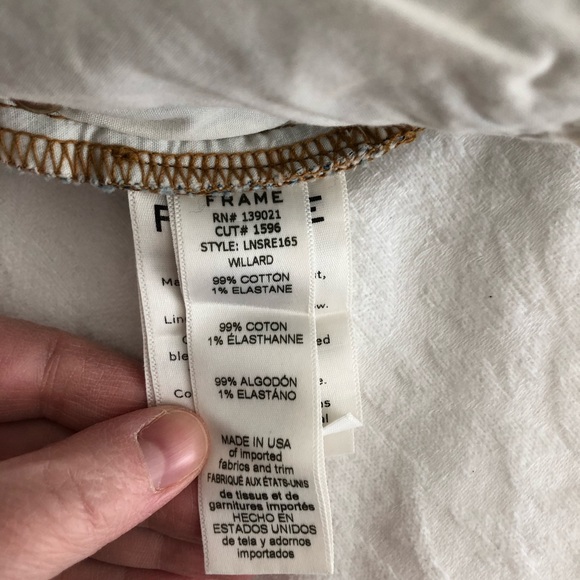 Frame Denim “Le Nouveau” Straight Crop - Picture 10 of 12